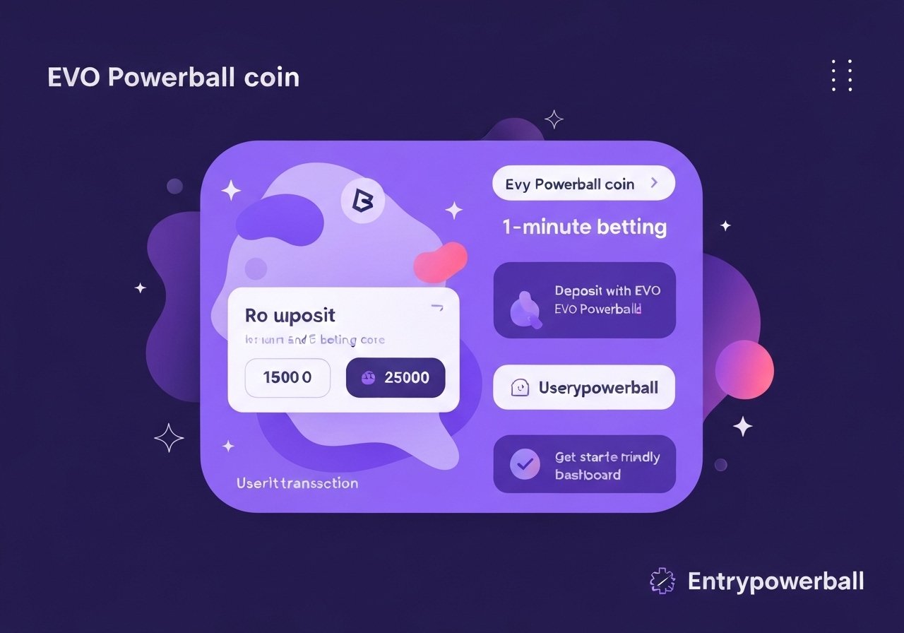 EVO 파워볼 코인입금 가능한 곳! 엔트리파워볼 1분 배팅 후기 추천